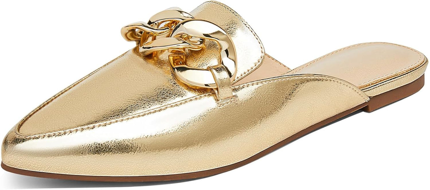 Juliet Holy Womens Mules Flats for Stylish Comfort and Elegance