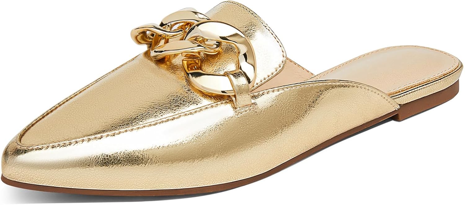 Juliet Holy Womens Mules Flats for Stylish Comfort and Elegance