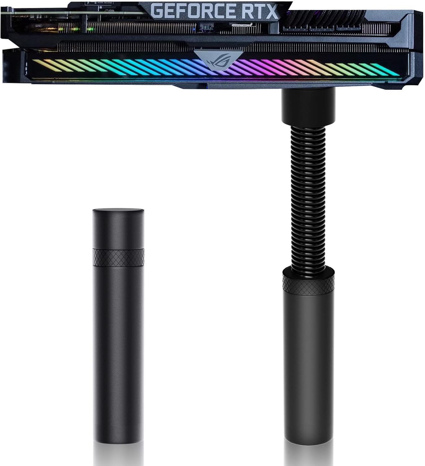 Height-Adjustable GPU Support Bracket | Anti-Sag Holder with Magnet
