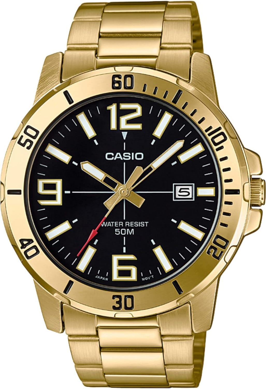 Casio Men's Gold Tone Casual Watch