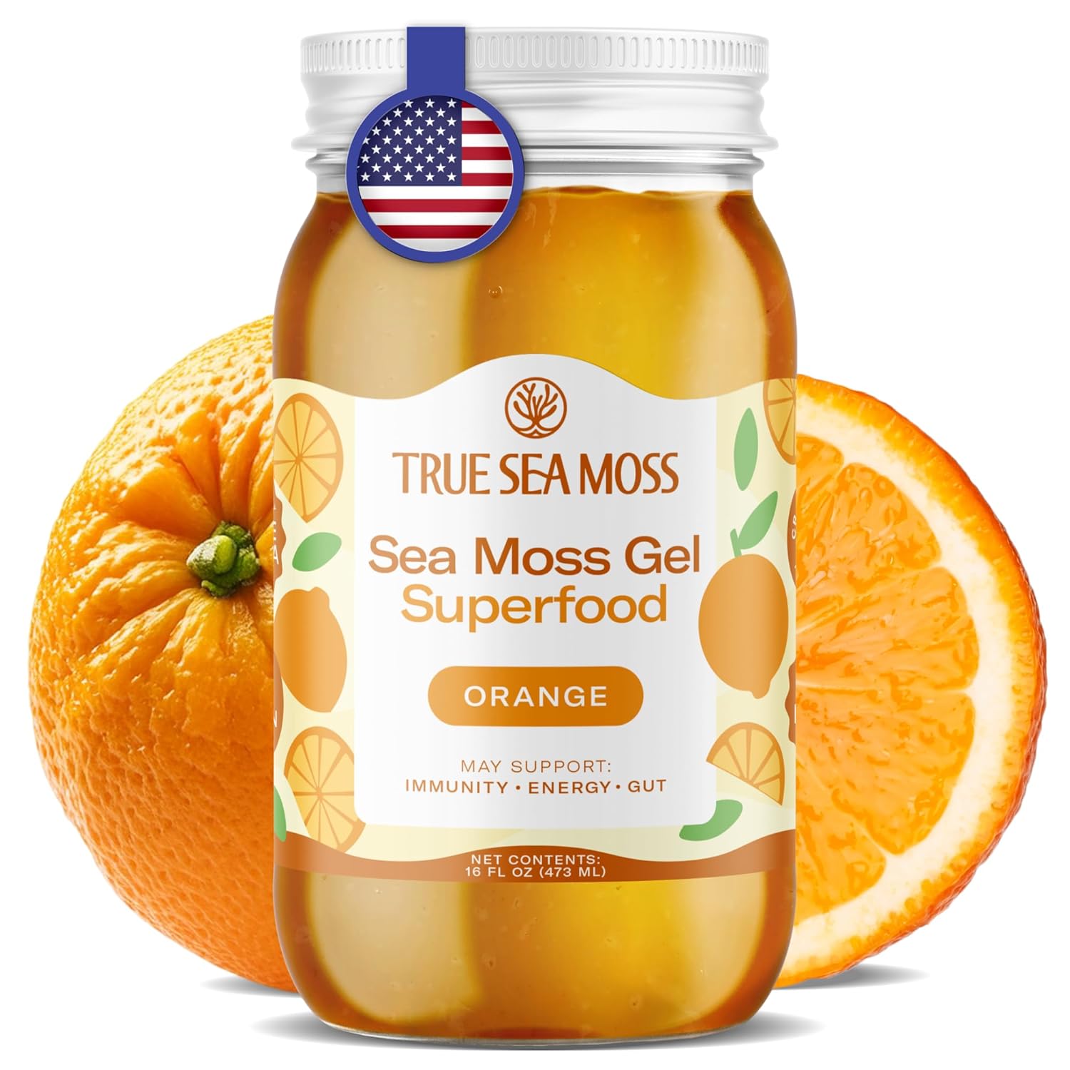 TrueSeaMoss Sea Moss Gel with Fresh Fruits & Sea Vegetables