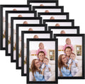 8x12 Picture Frame Black 12 Pack - Sleek Collage Display