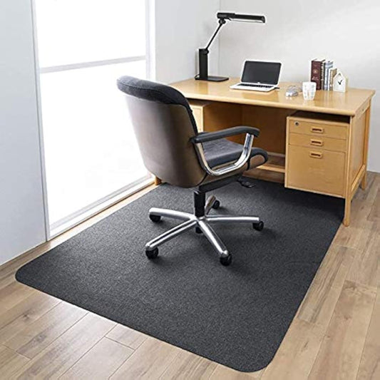 Non-Slip Hardwood Floor Chair Mat 55x35 - Cuttable
