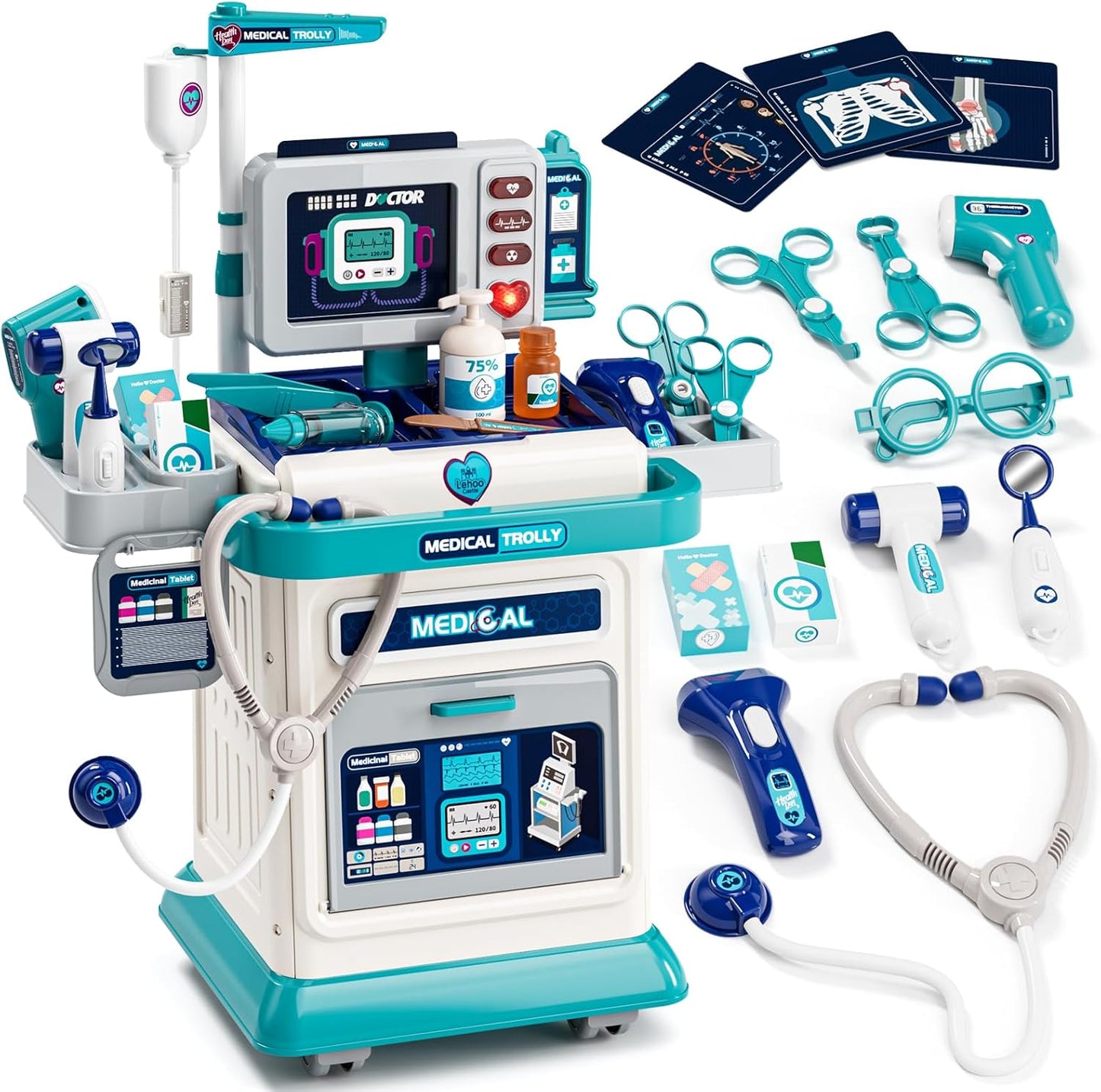 Lehoo Castle Doctor Kit for Toddlers - Fun Pretend Play Set