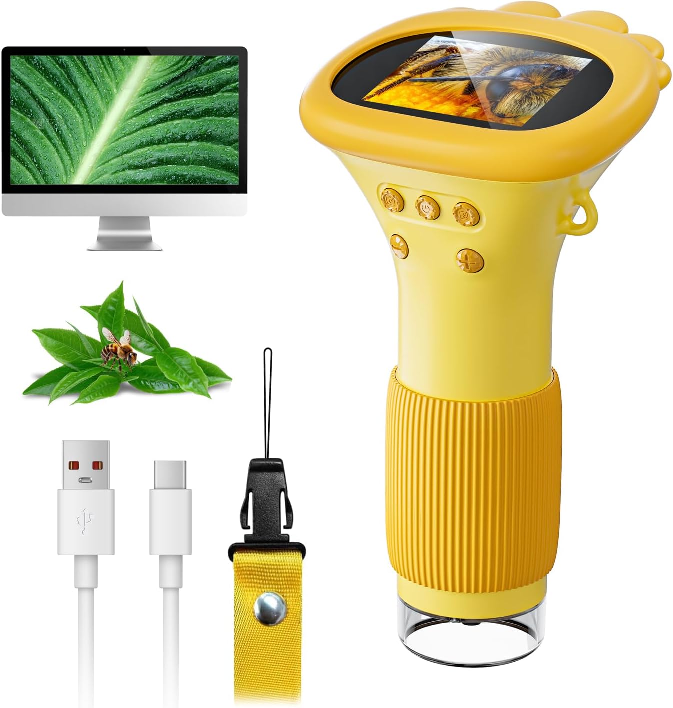 Microscope for Kids - Portable 1000X Digital Science Tool