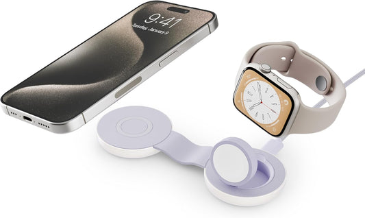 Butterfly SE 2-in-1 Compact Foldable Wireless Travel Charger