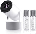 Mini Projector HY300 PRO Karaoke Portable Projector - 4K 1080P, WiFi6