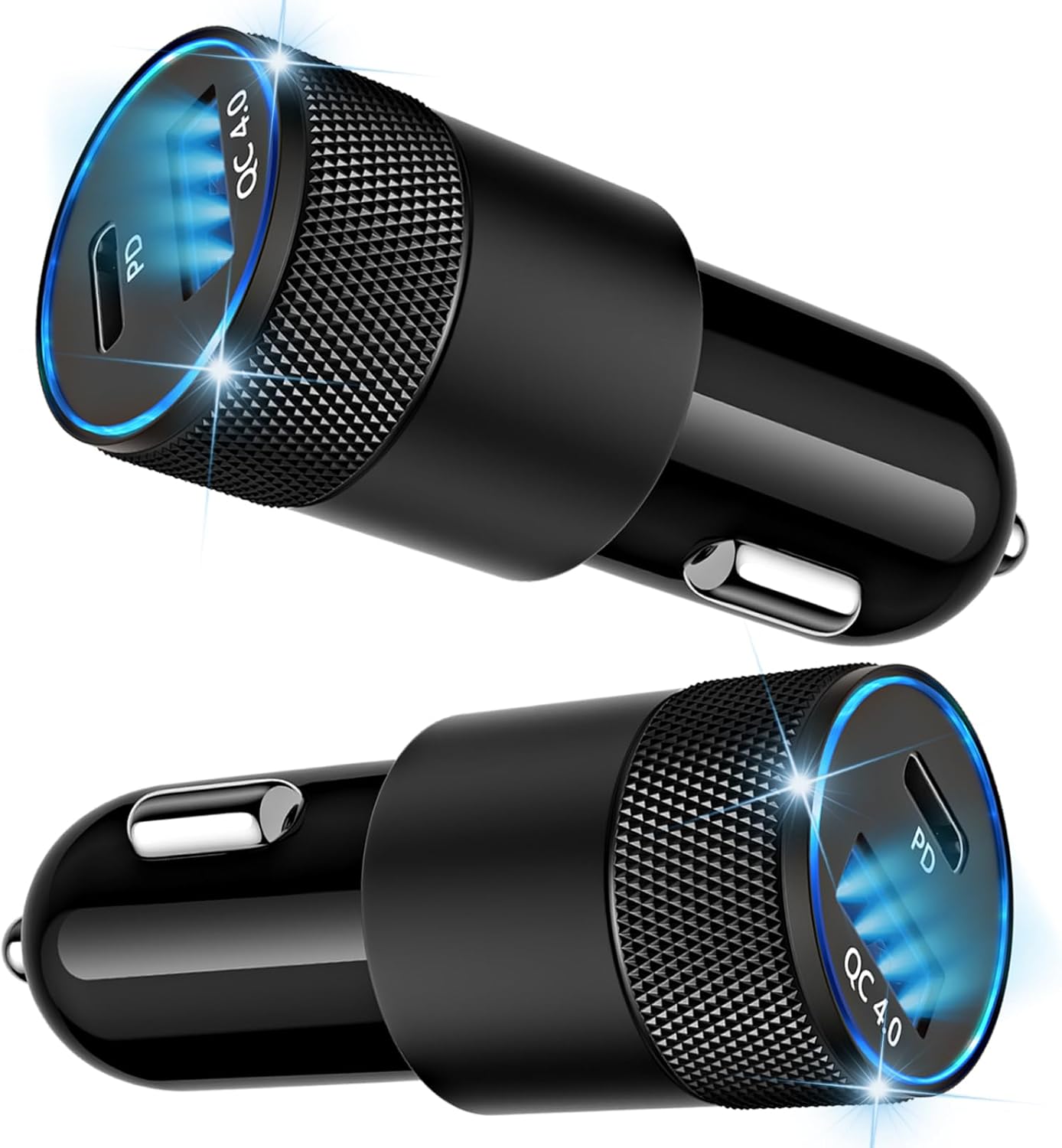 Ultra-Fast Dual Port Car Charger by PAIMIAN