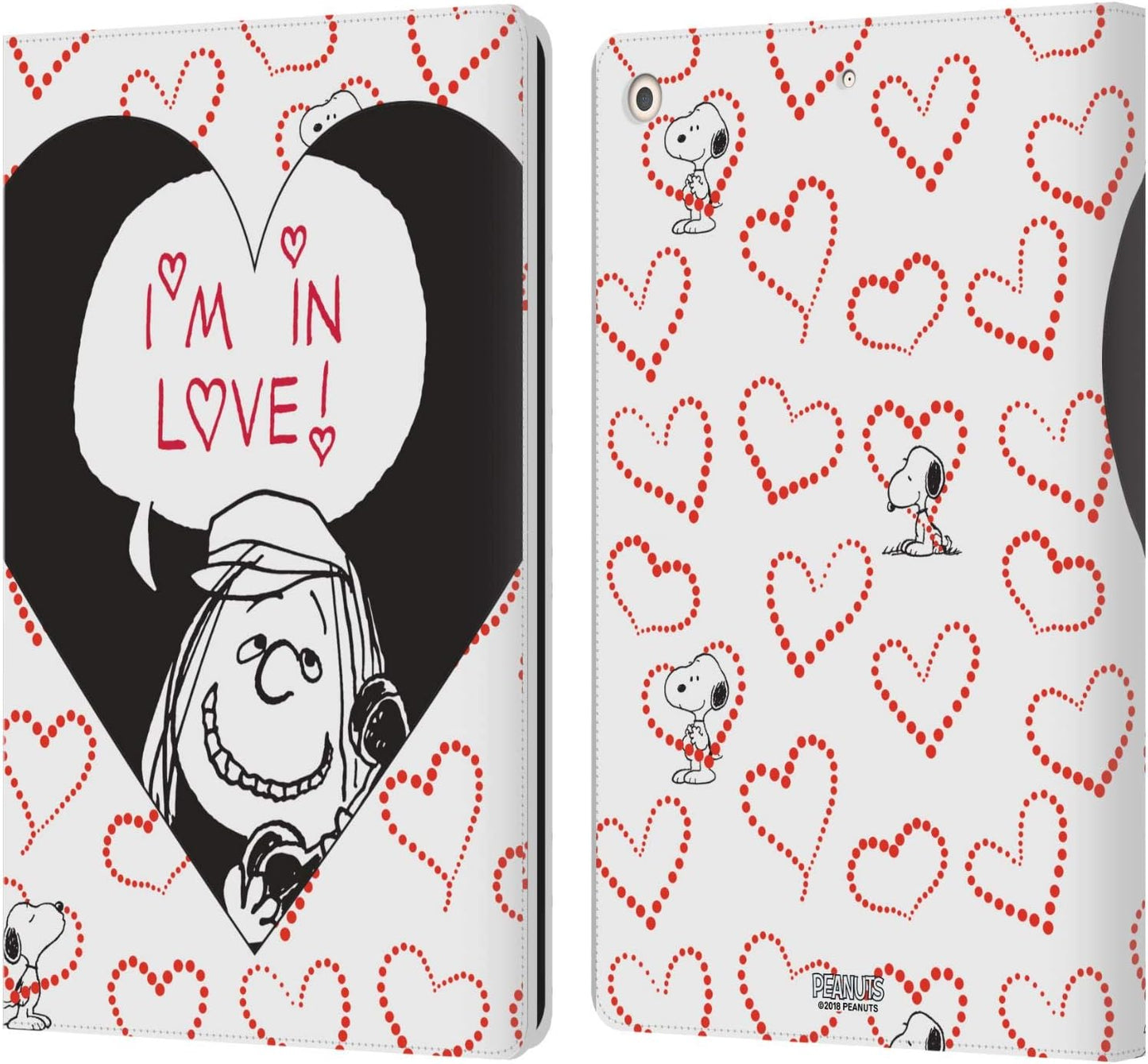 Peanuts Peppermint Patty Leather Wallet Case for iPad 10.2