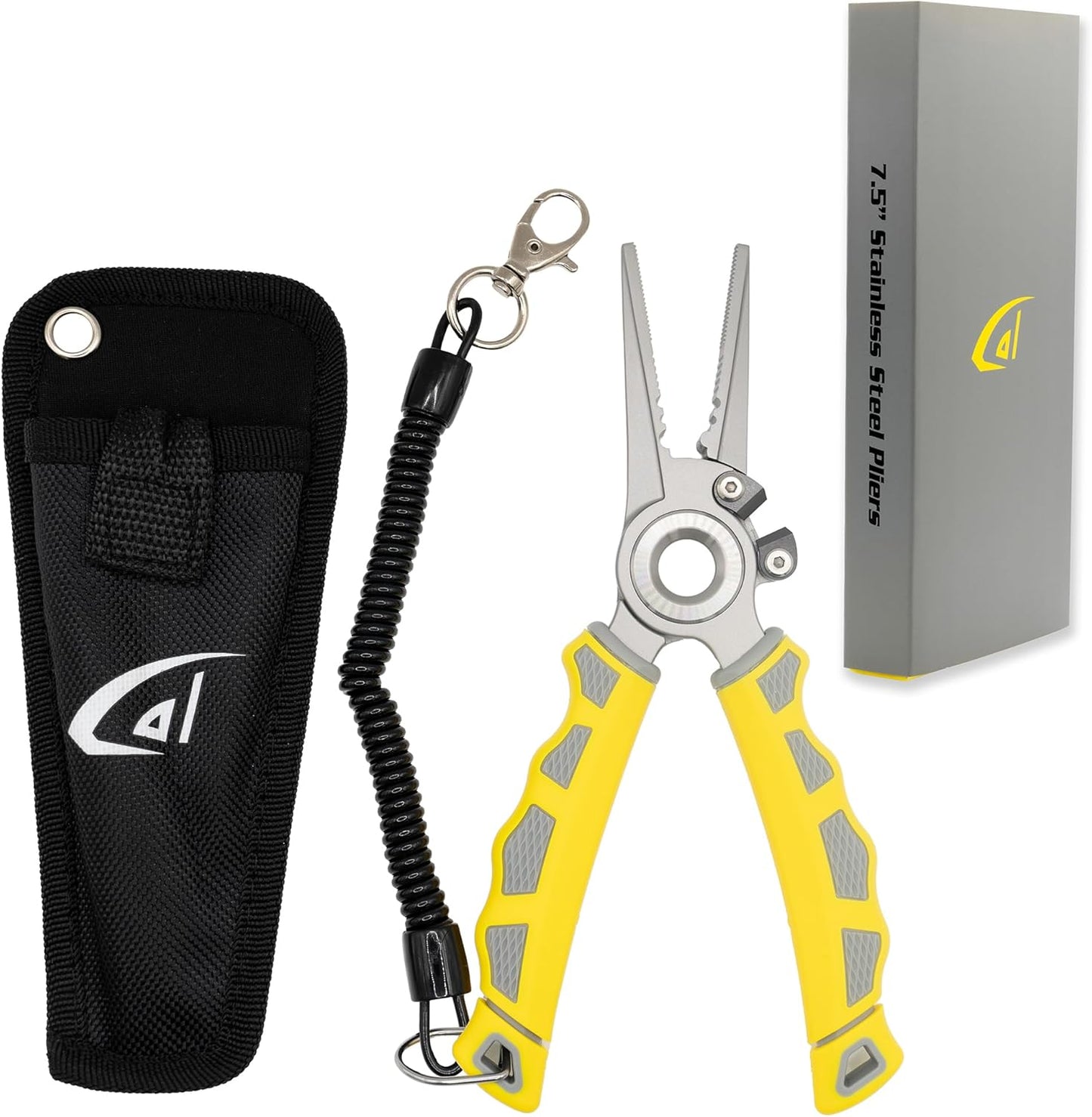 Danco 7.5 Fishing Pliers: Saltwater Resistant, Tungsten Cutters