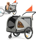 Sepnine Dog Bike Trailer & Jogger - 2-in-1 Pet Carrier (up to 88 lbs)