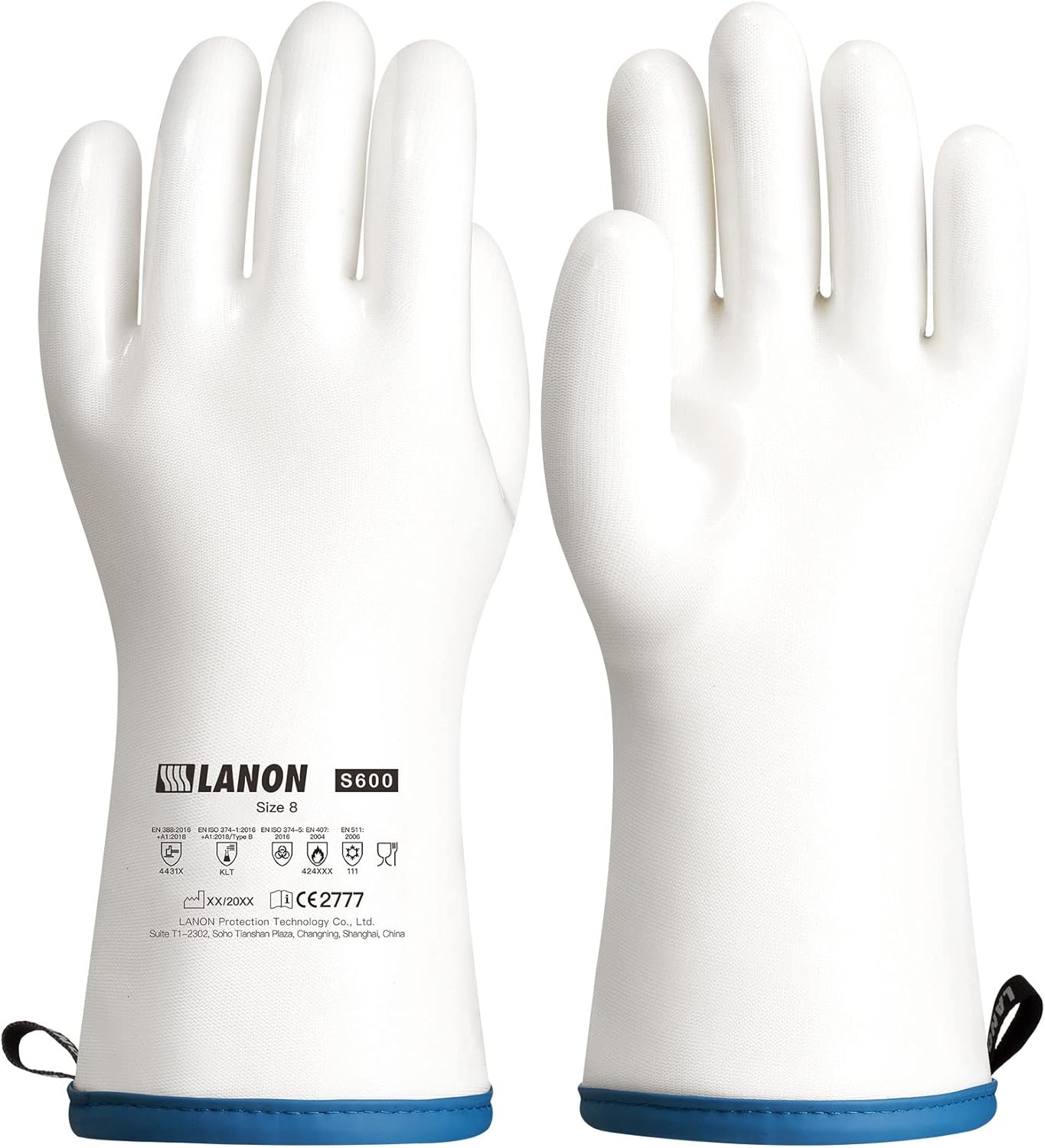 LANON Heat-Resistant Silicone Gloves - Ultimate Protection