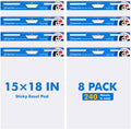 Chart Paper 15x18 Large Sticky Easel Pad - 8 Pack maxtek