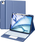 iPad Air 13 in & Pro 12.9 Case with Keyboard - Multi-Touch Trackpad
