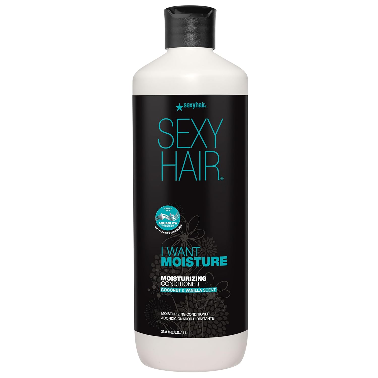 SexyHair I WANT MOISTURE Shampoo and Conditioner for All Hair Types