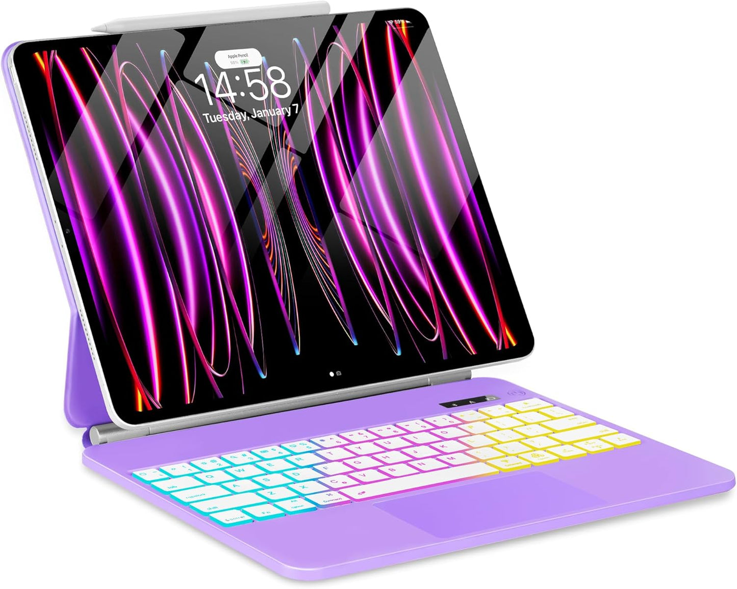 Magic Keyboard Case for iPad Air 13-inch with Trackpad and Backlight