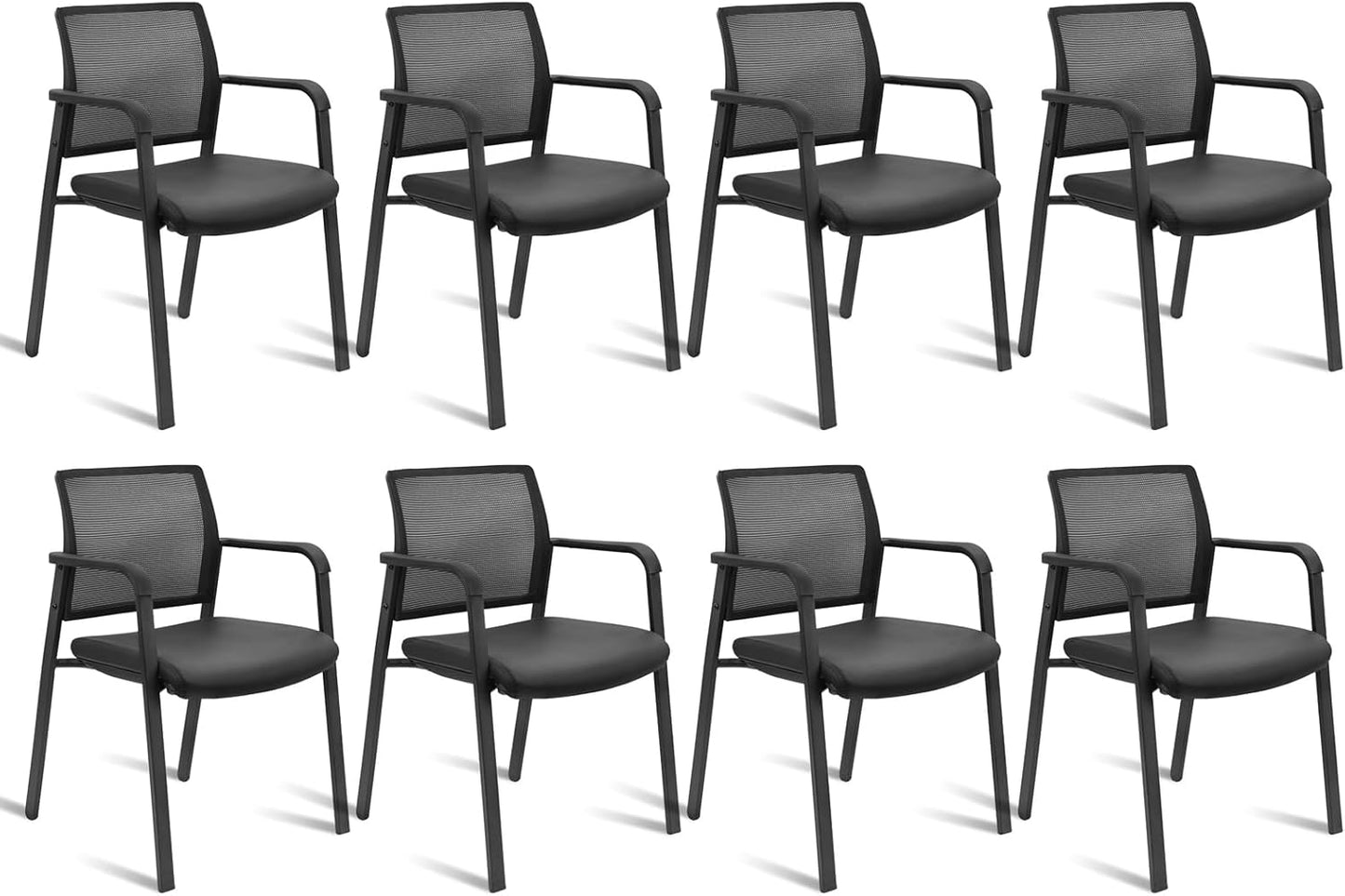 CLATINA Mesh Back Guest Reception Stacking Chair for Comfort