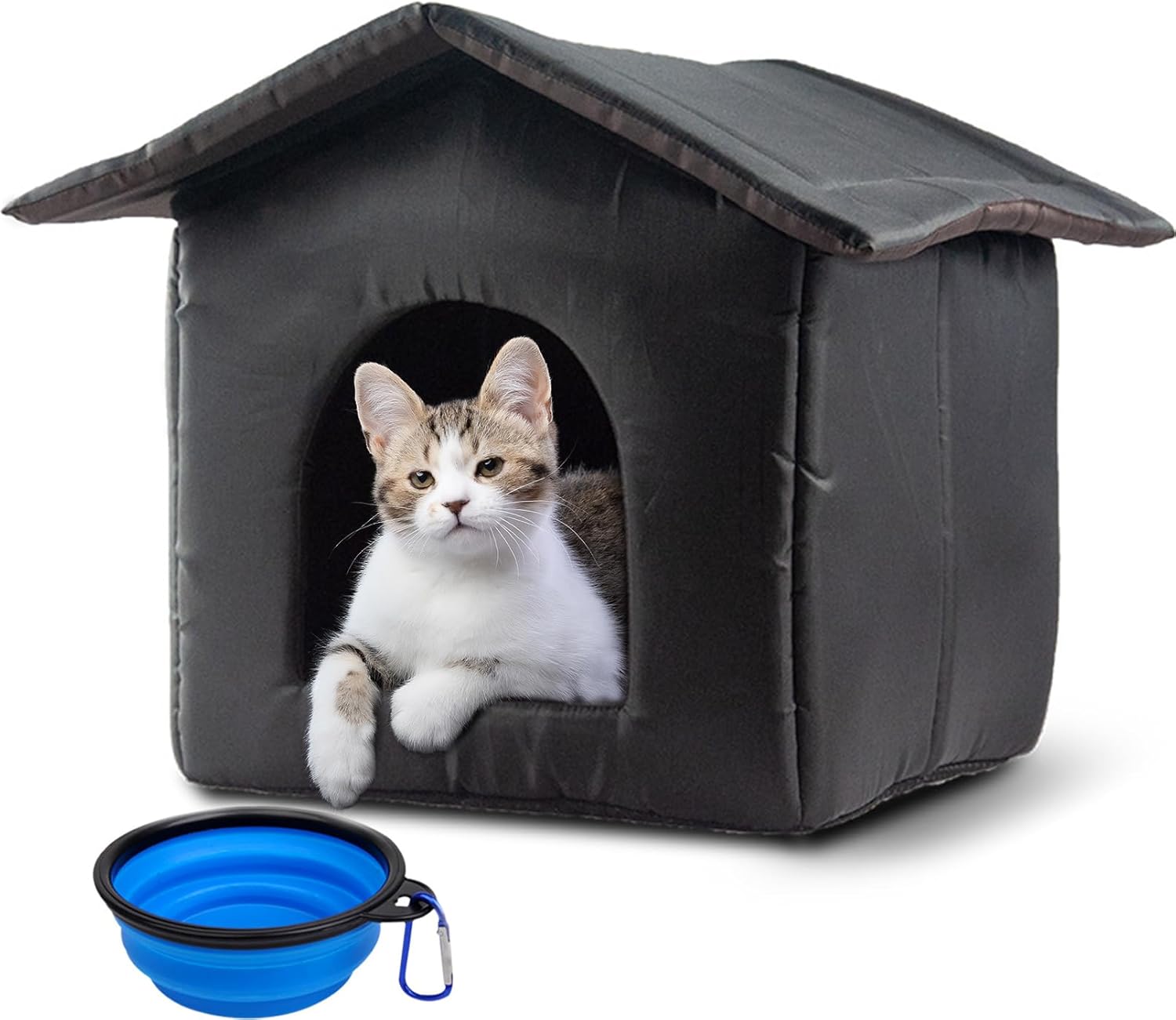 Waterproof Feral Cat Shelter for Outdoor Pets