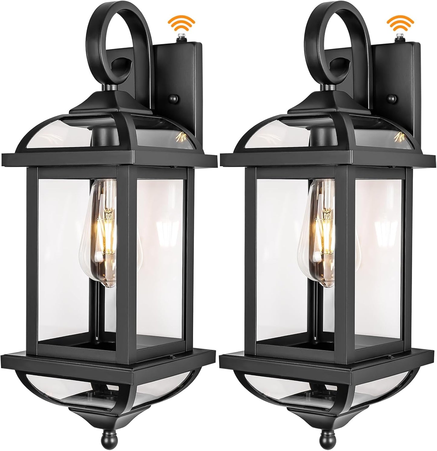 18 Dusk to Dawn Outdoor Lights for House - Modern Black Design