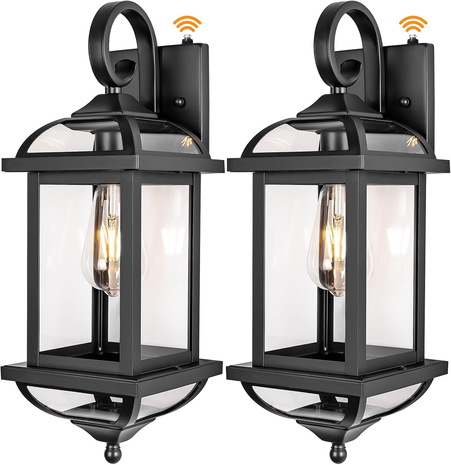 18 Dusk to Dawn Outdoor Lights for House - Modern Black Design