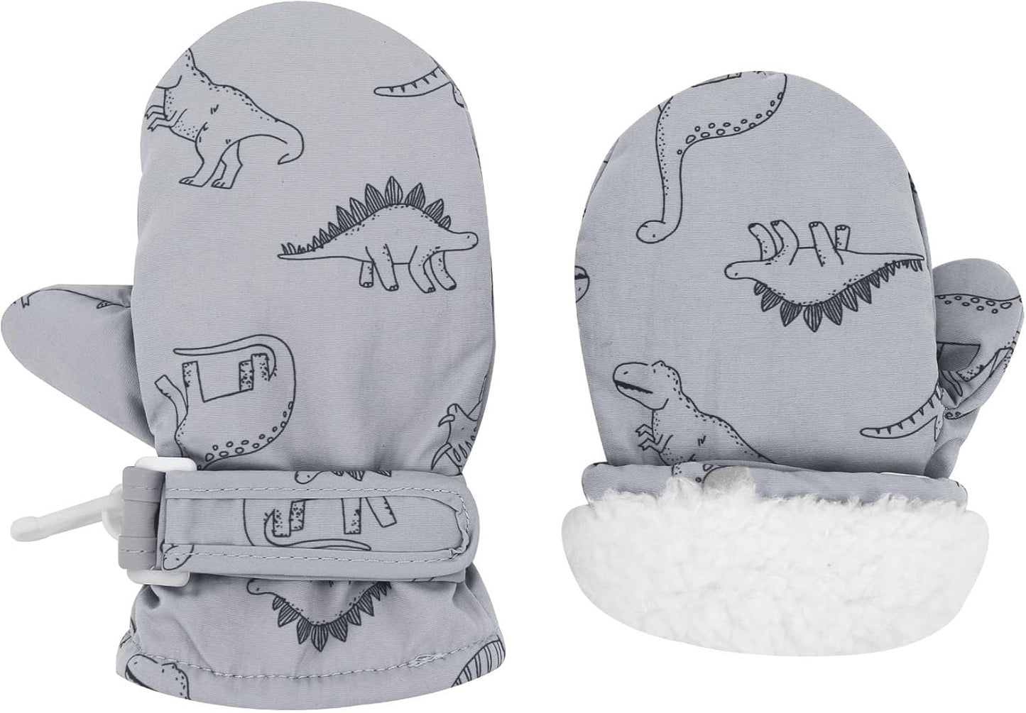 Warm Waterproof Winter Mittens for Kids by Urban Virgin