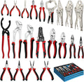 DISEN Pliers Set 21-Piece Full Assortment - Versatile Home & Repair