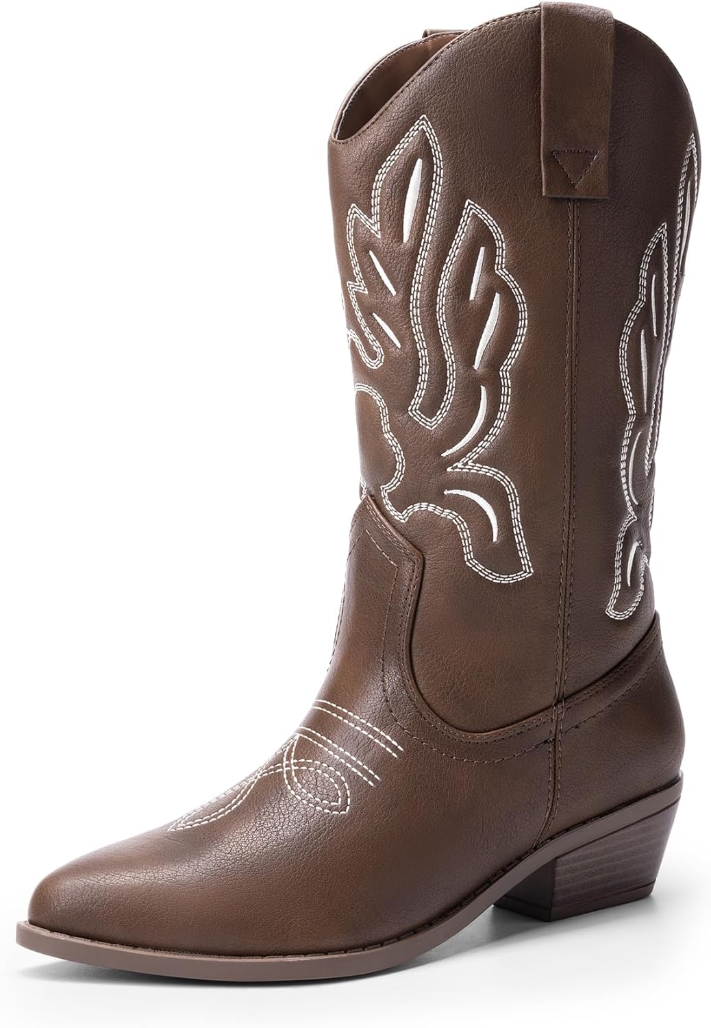 DREAM PAIRS Women's Cowboy Boots for Stylish Comfort and Fit