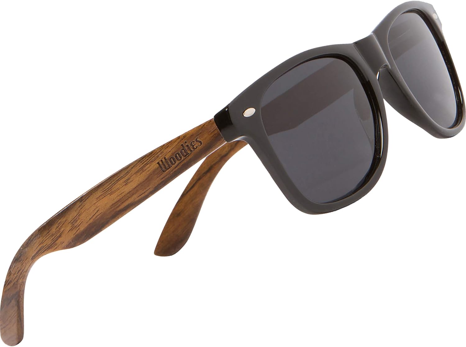 Woodies Walnut Wood Sunglasses with Polarized Lenses for All