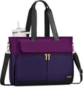 15.6 in Laptop Tote Bag for Women - Slim Large Capacity Work Bag