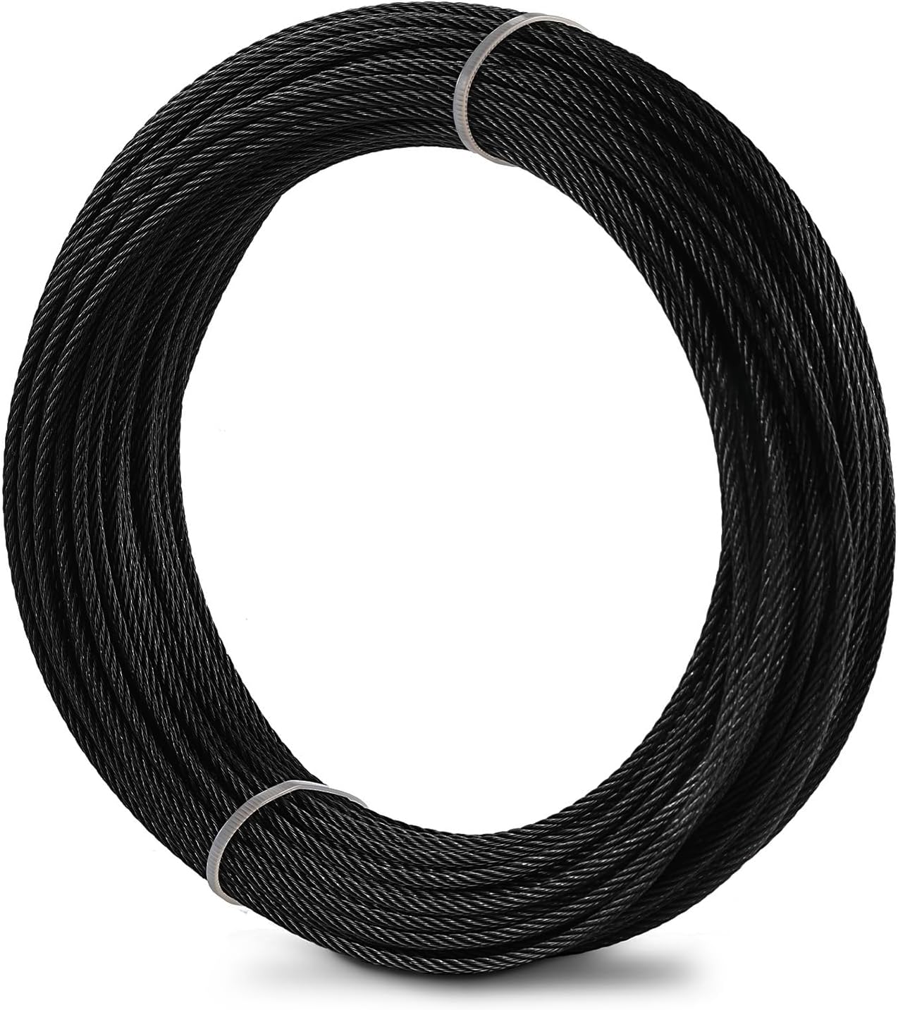 100ft Black Wire Rope for Deck Cable Railing System - T316L