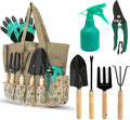 scuddles Gardening Tools Garden Tool Set - 9-Piece Heavy Duty Kit