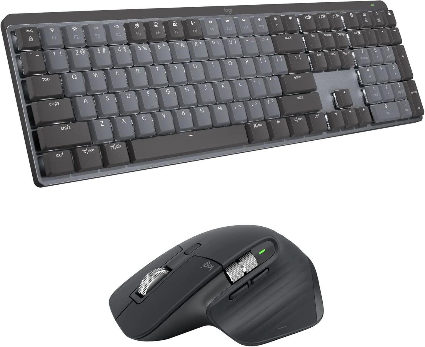 Logitech MX Mechanical Keyboard and MX Master 3S Mouse Bundle