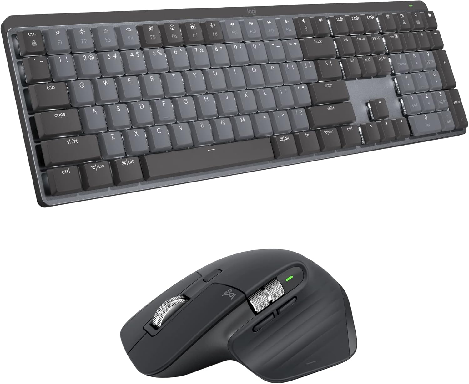 Logitech MX Mechanical Keyboard and MX Master 3S Mouse Bundle