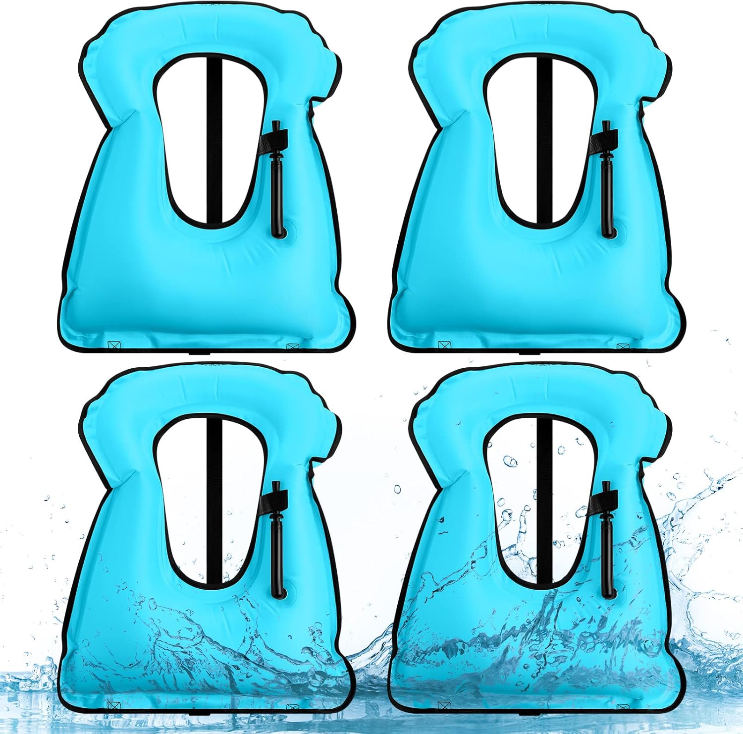 Jerify Inflatable Snorkel Vest for Adults - Safety Swim Jackets