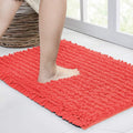 Walensee Bathroom Rug Non Slip Bath Mat 44x24 in - Plush Chenille