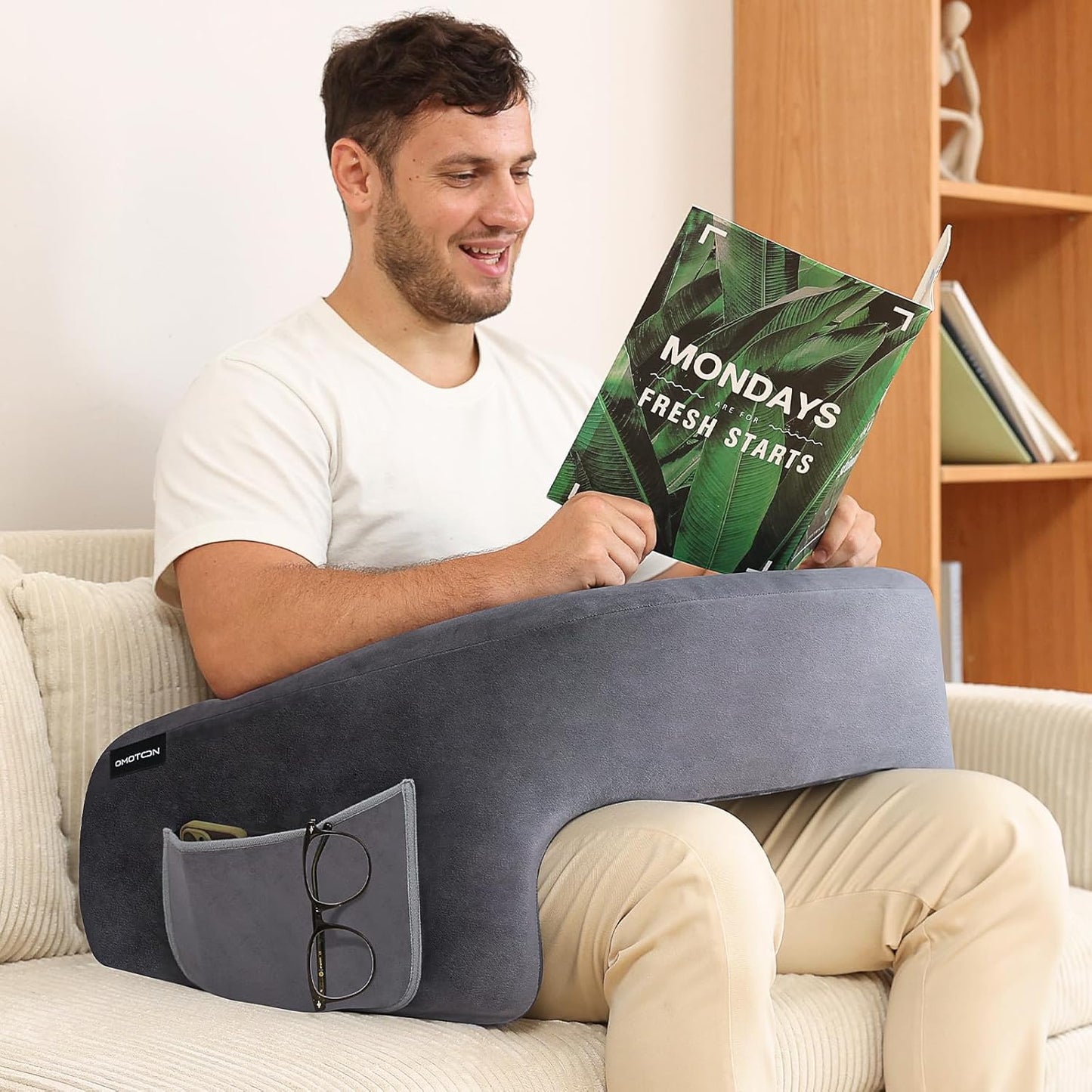 Memory Foam Lap Desk Pillow - Enhanced Comfort