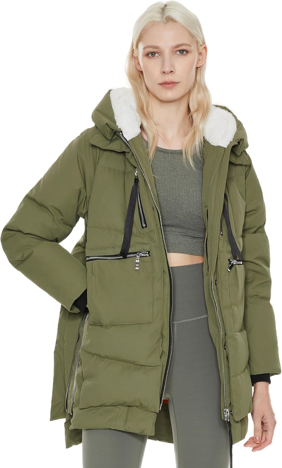Orolay Women's Thickened Down Jacket for Ultimate Winter Warmth