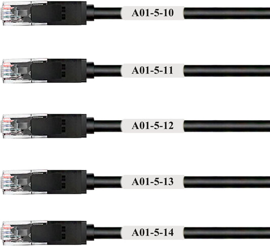 Wire Marking Made Easy: MR-LABEL Cable Labels (100 Sheets)