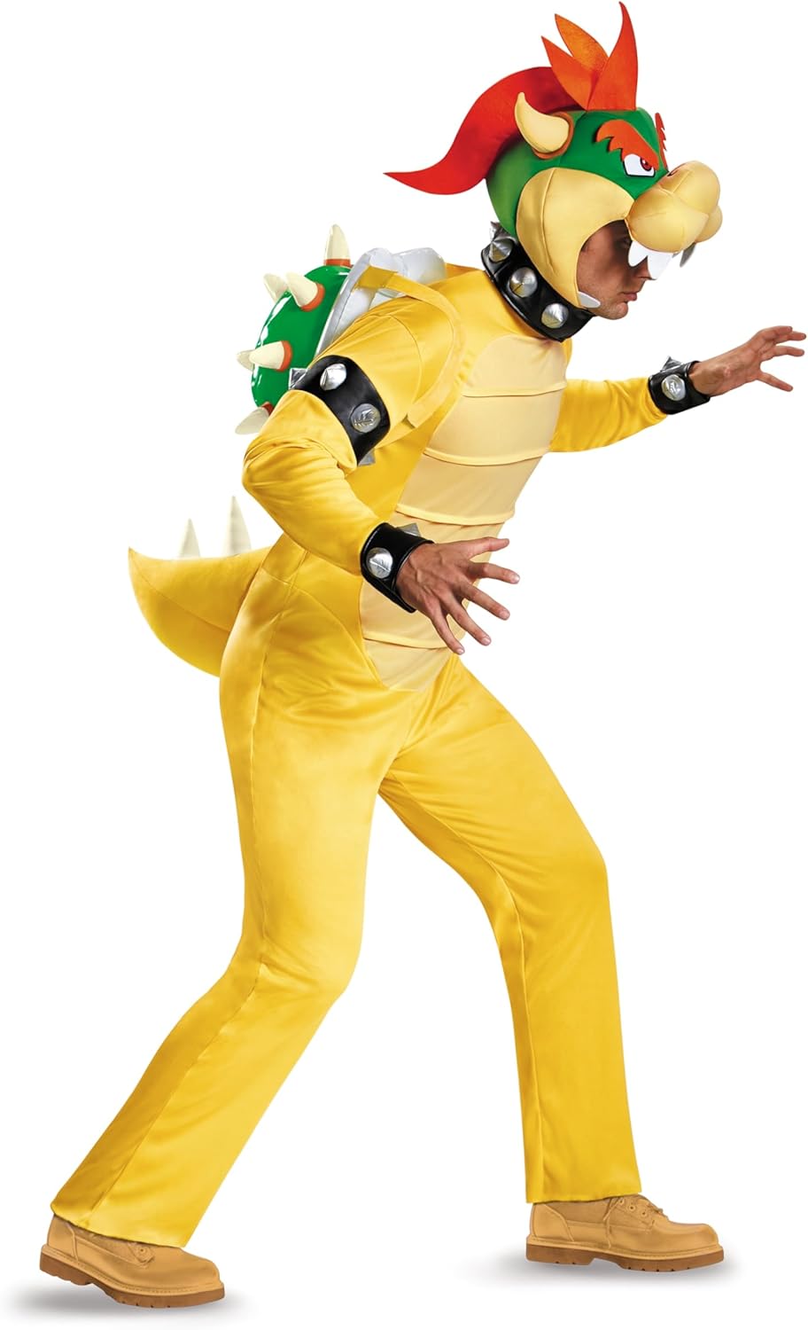 Disguise Super Mario Bros Deluxe Bowser Costume for Adults