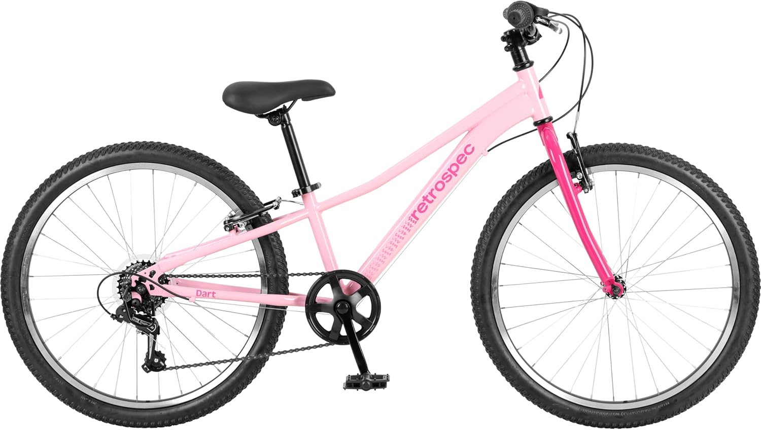 Retrospec Dart Kids Bike - 7-Speed Hybrid Bicycle for Ages 6-11