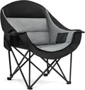 Oversized Camping Chair - Heavy Duty 500lb Folding Outdoor Chair