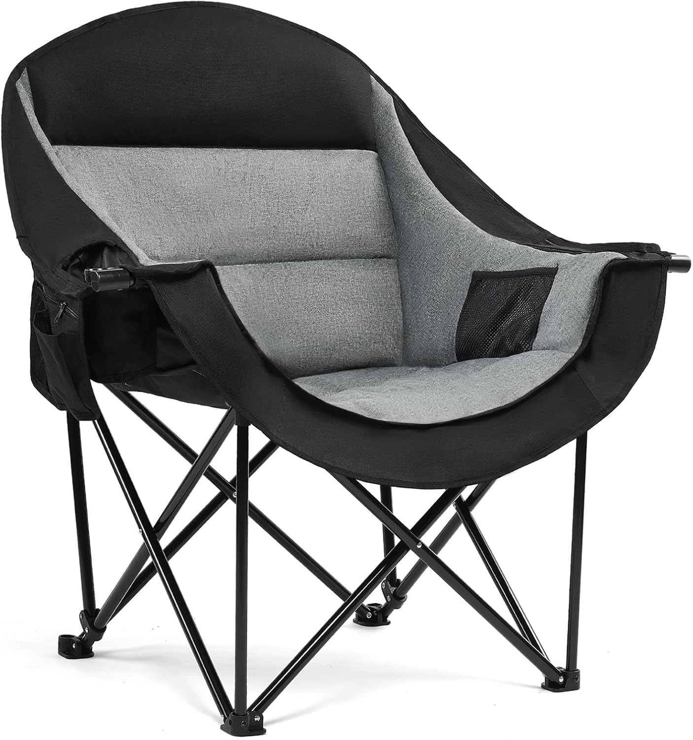 Oversized Camping Chair - Heavy Duty 500lbs for Outdoor Fun