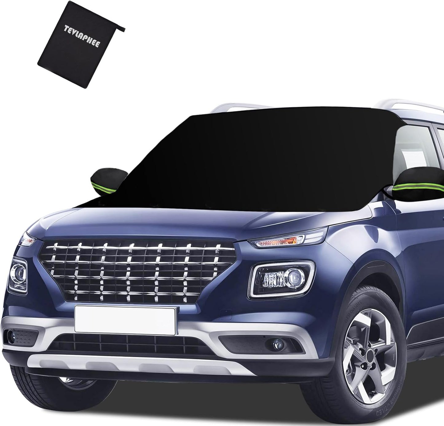 Tevlaphee Windshield Cover for Ice and Snow - Heavy Duty Protection