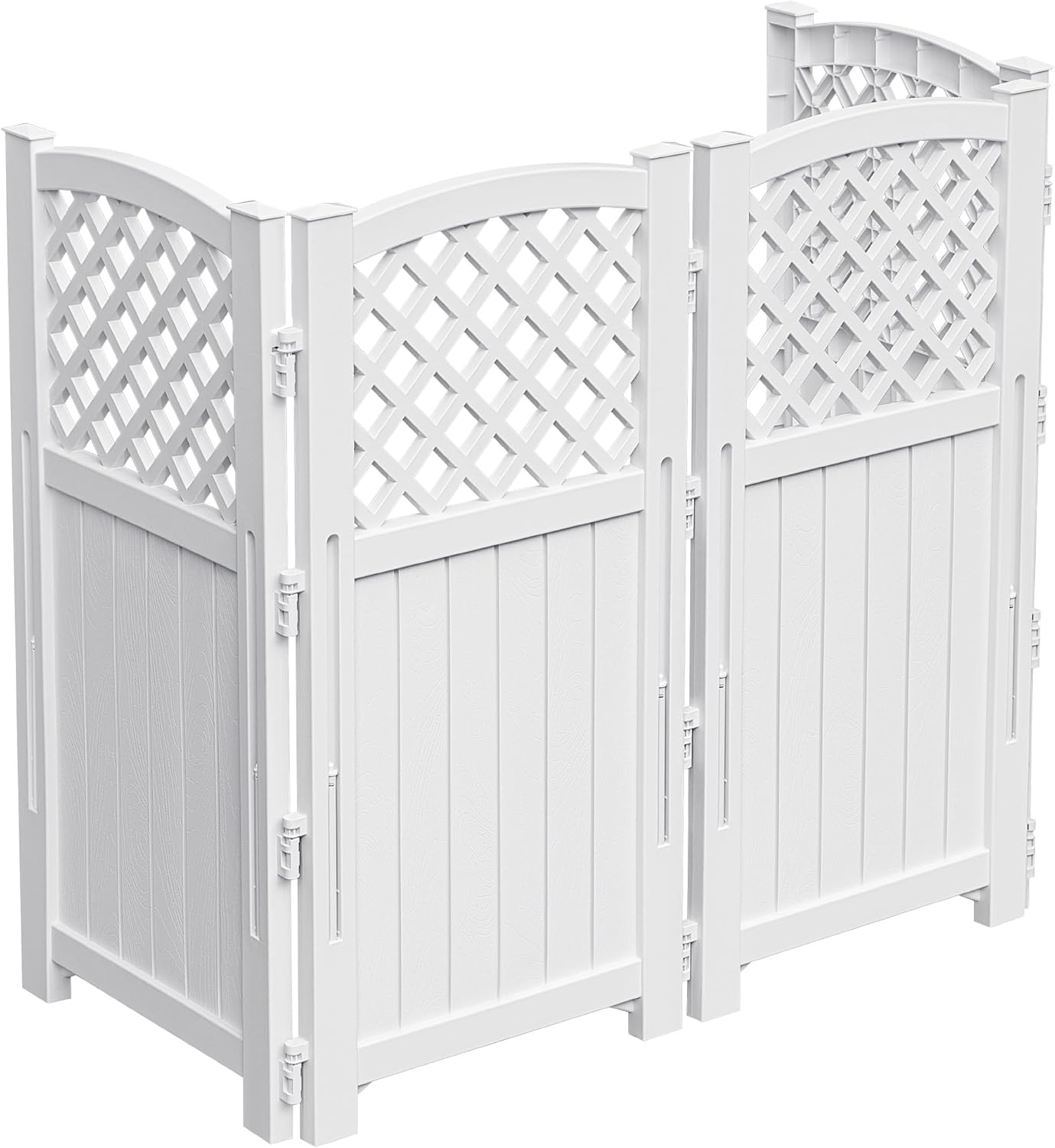 Devoko Outdoor Privacy Fence Panels for Yard and Garden Use