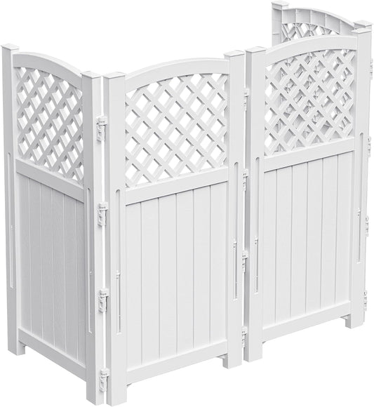 Devoko Outdoor Privacy Fence Panels for Yard and Garden Use