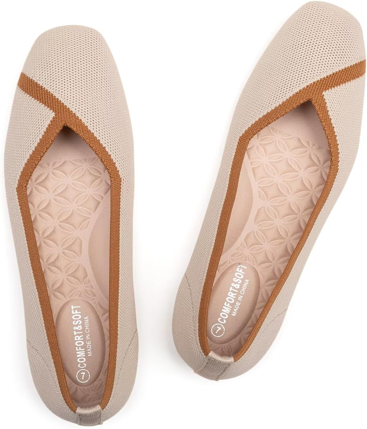 Frank Mully Womens Square Toe Flat Shoes for Comfort and Style