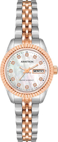 Armitron Women's Genuine Crystal Bracelet Watch - Elegant Everyday