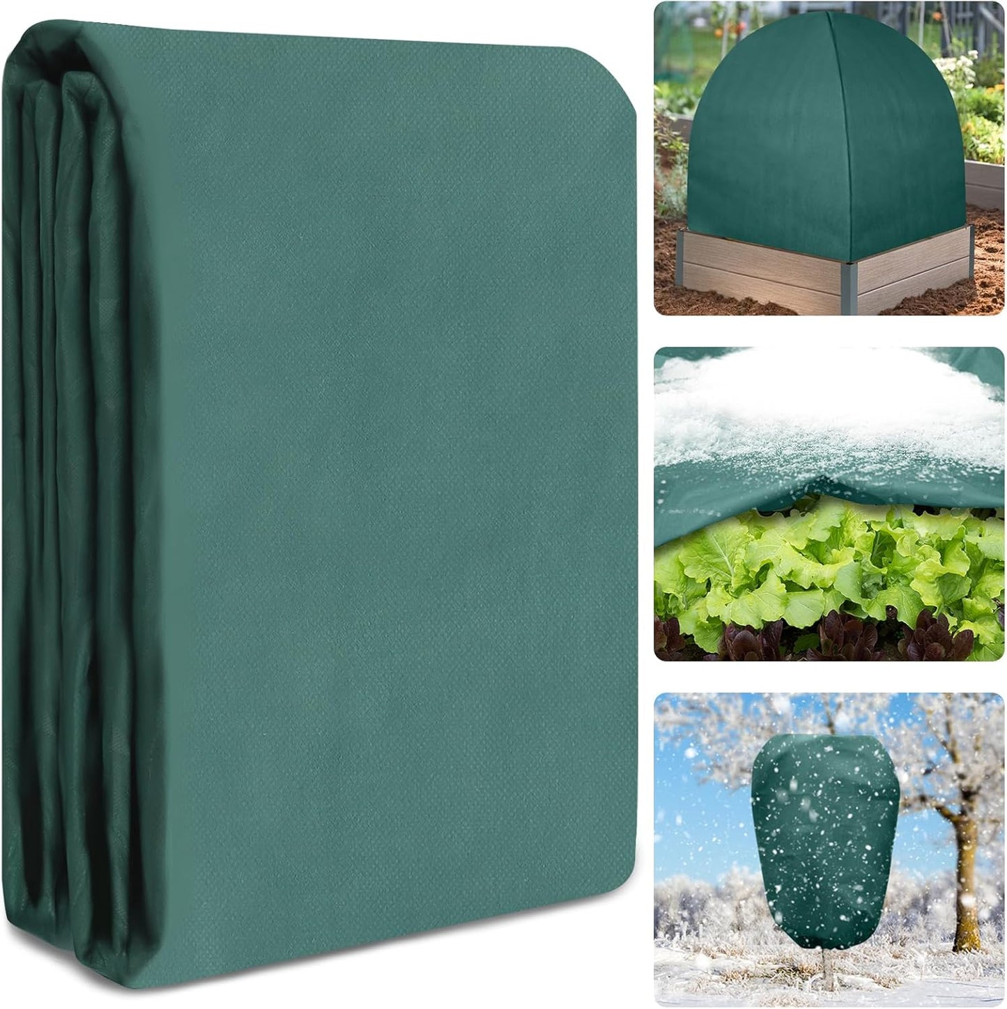 UQM Plant Covers Freeze Protection for Outdoor Plants 10 X 50 Ft