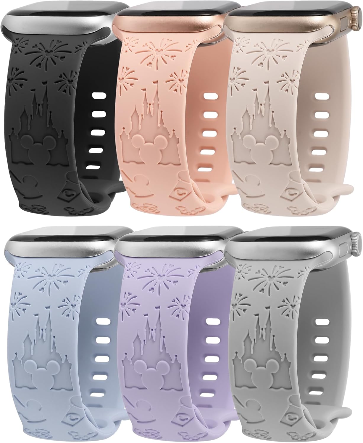Cartoon Silicone Watch Bands - Cute & Comfy for All Apple Watches!