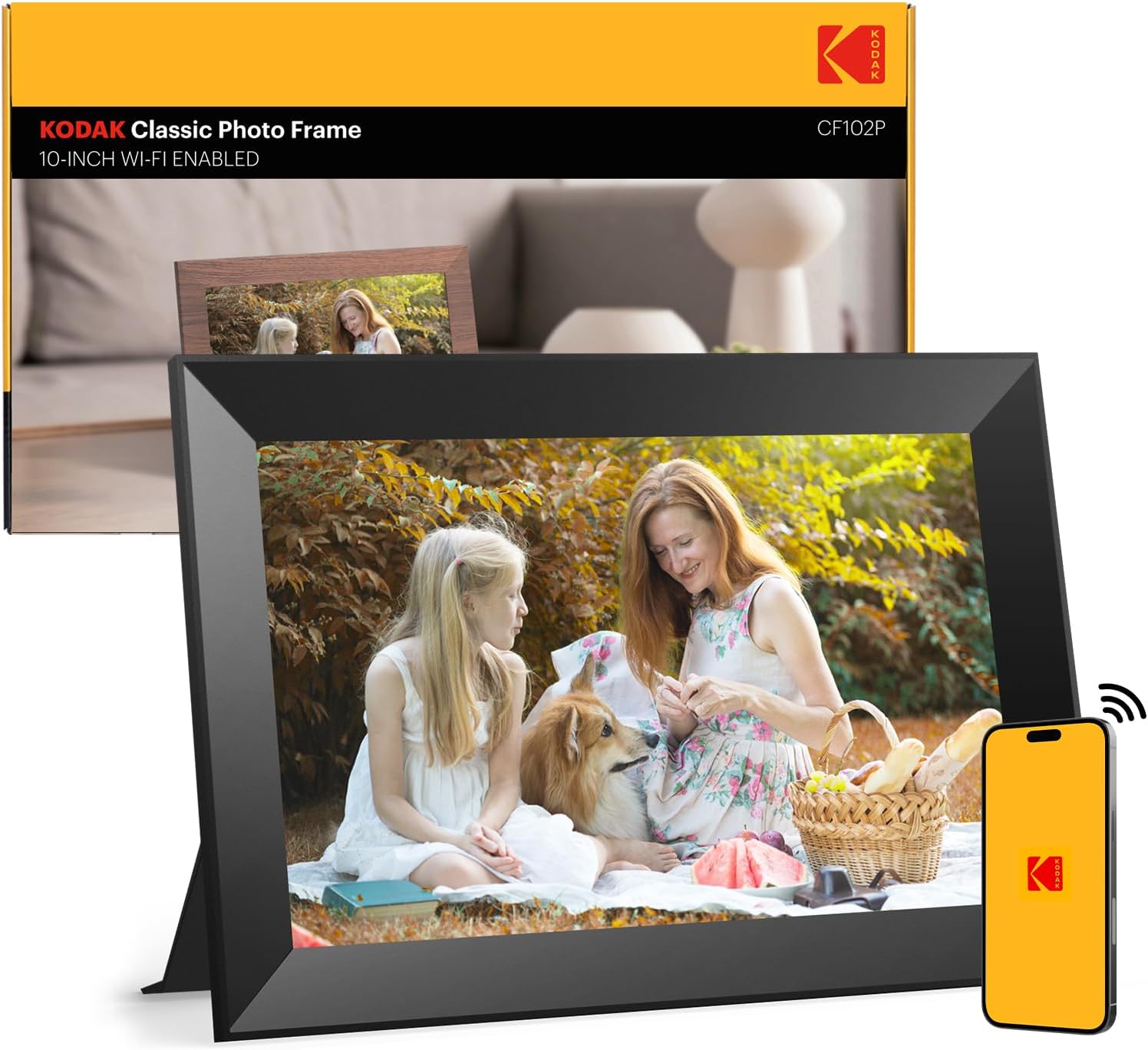 KODAK 10.1 Inch WiFi Digital Picture Frame with Touch Screen